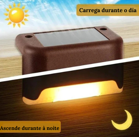 Luz Solar Requintada para Área Externa