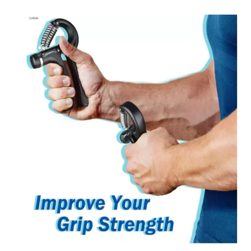 Hand Grip Com Mola Ajustável 5kg A 60kg Fortalecimento Antebraço Mãos Punho