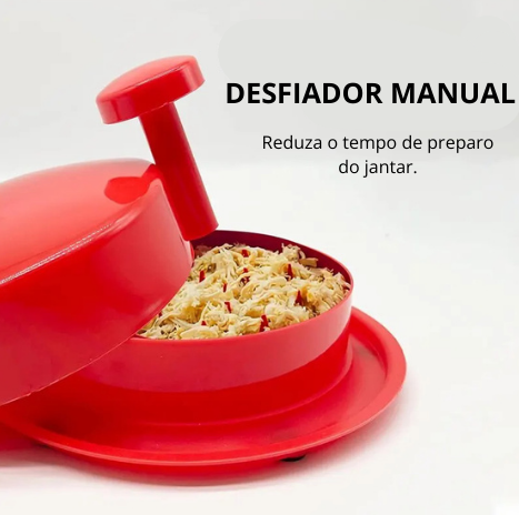 Desfiador de Alimentos Manual Frango Carnes Legumes