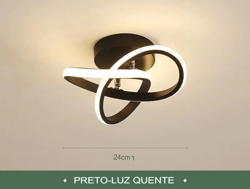 Luminária de Teto LED Modelo Minimalista